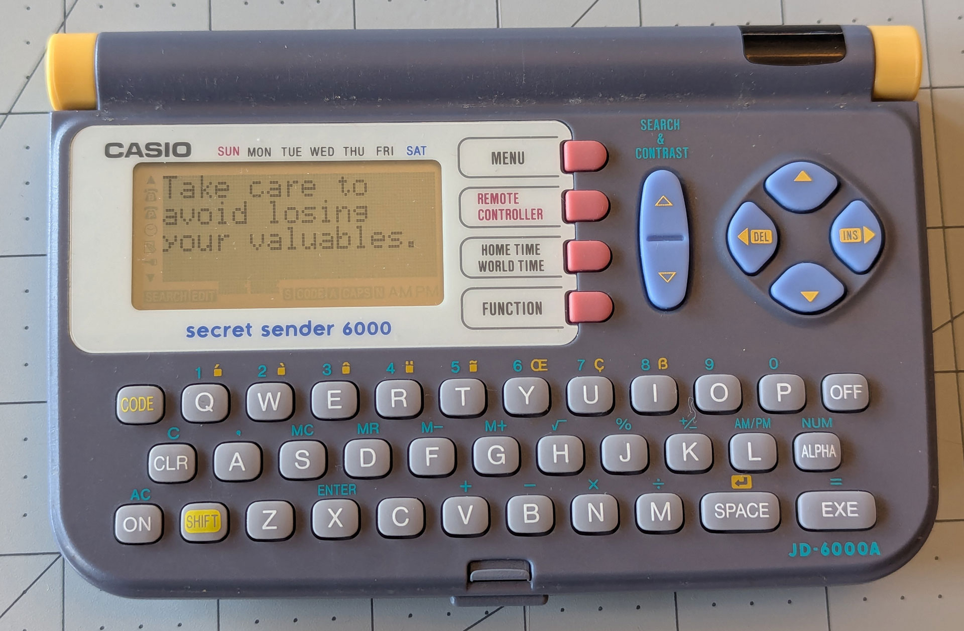 the fortune from the JD-6000