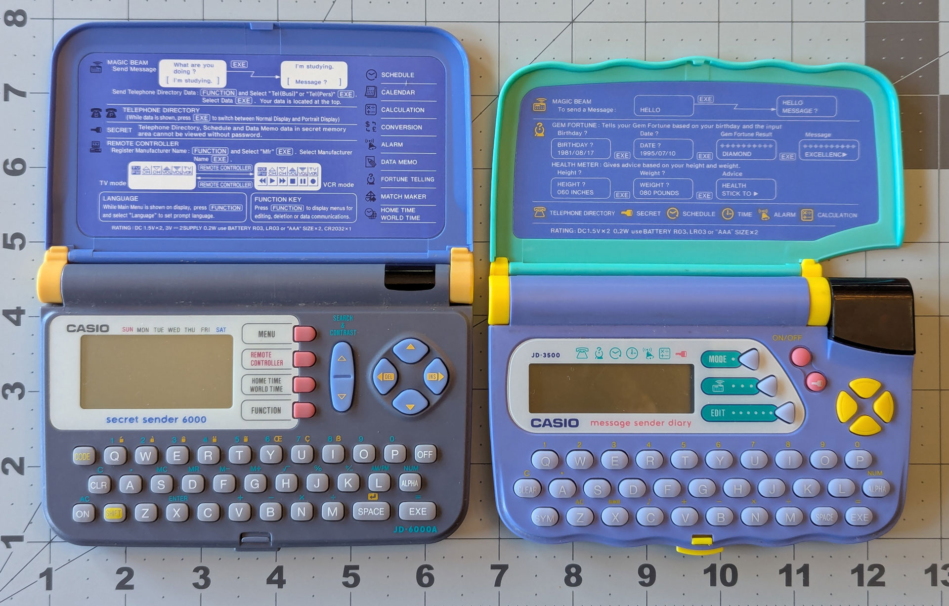 the two secret senders