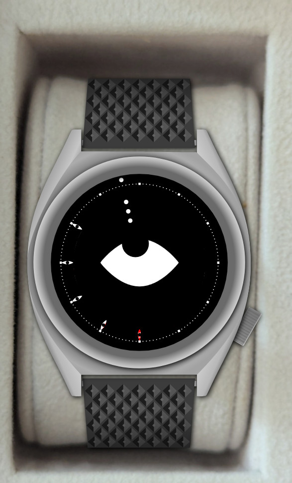 the watch simulator in eye mode