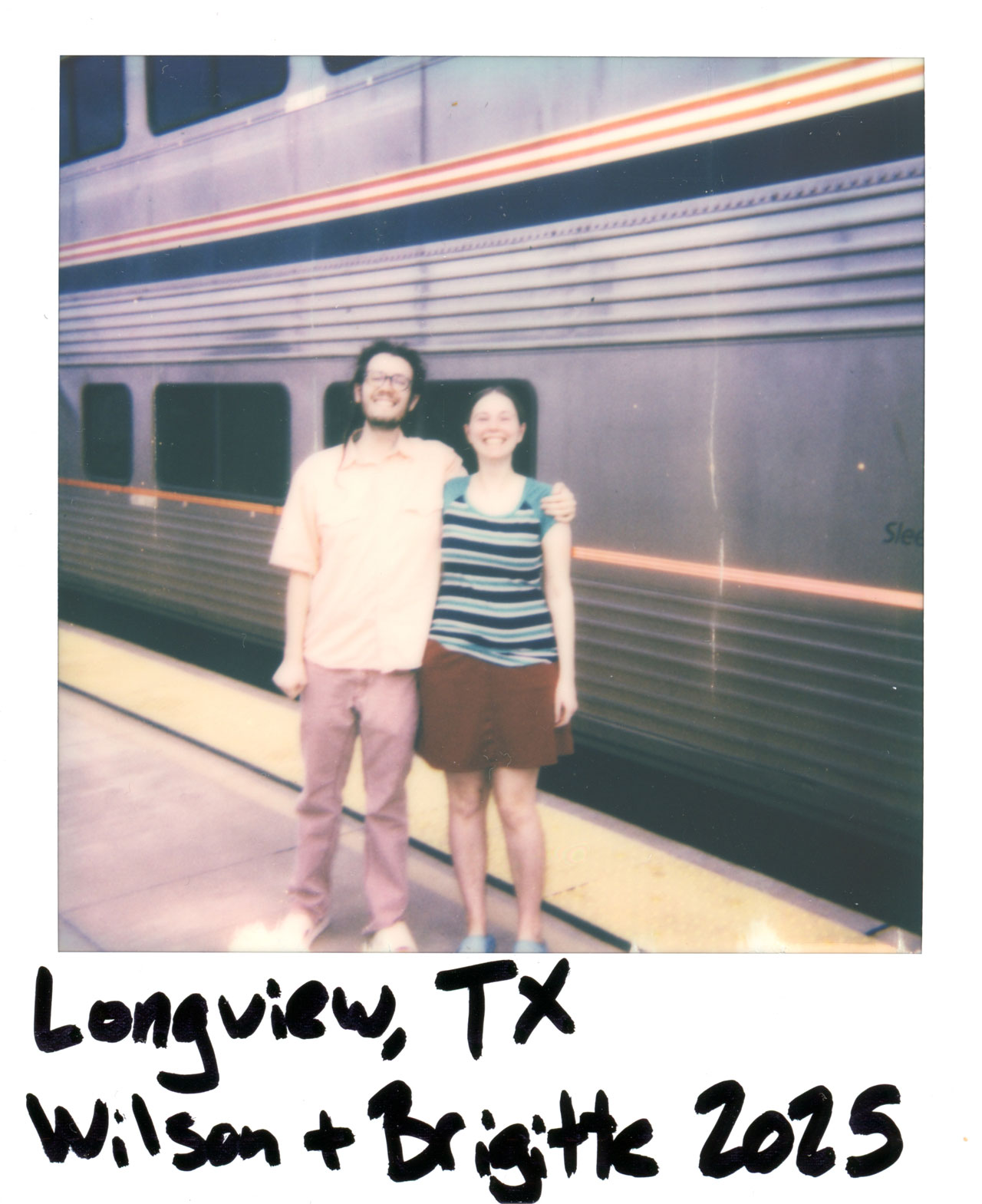 Wilson and Brigitte in Longview, TX